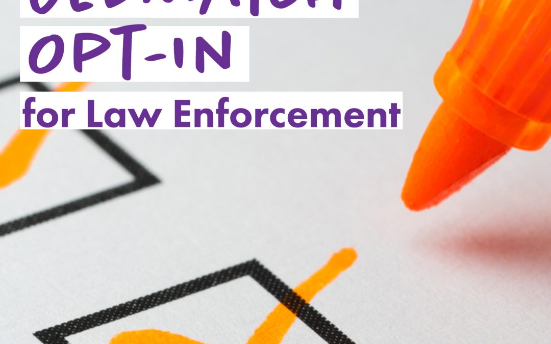 GEDmatch Opt-In for Law Enforcement