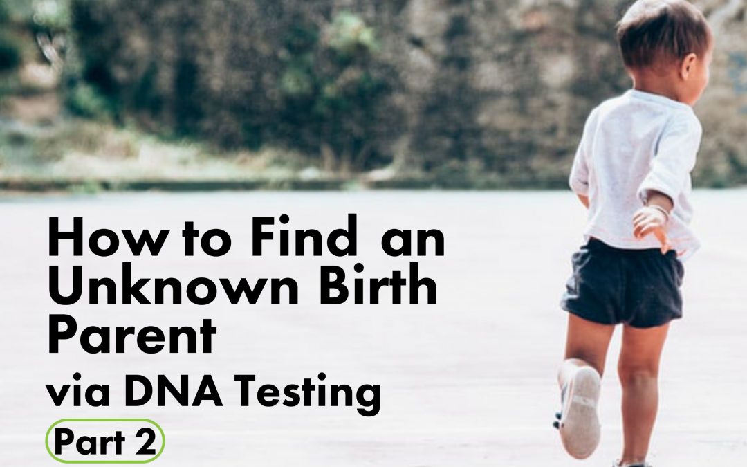 DNA Testing to Identify a Birth Parent, Part 2