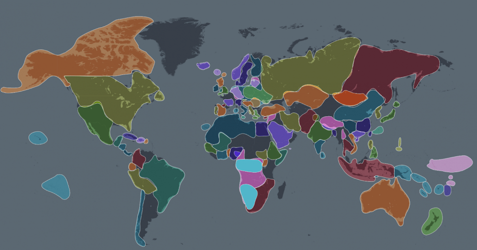 Countries Where AncestryDNA Is Available Ancestry DNA Goes More AncestryDNA Ethnicity Regions Around The World 980x514