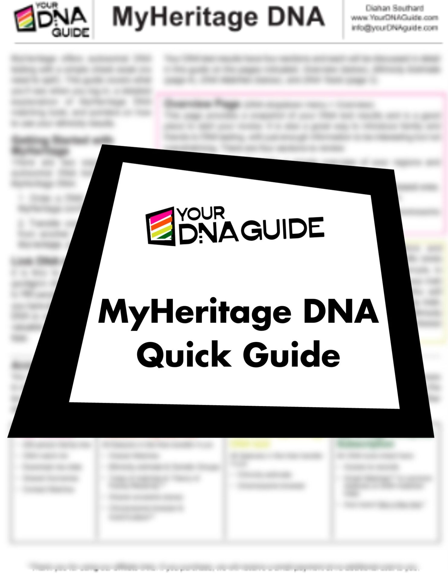 MyHeritage DNA Quick Guide